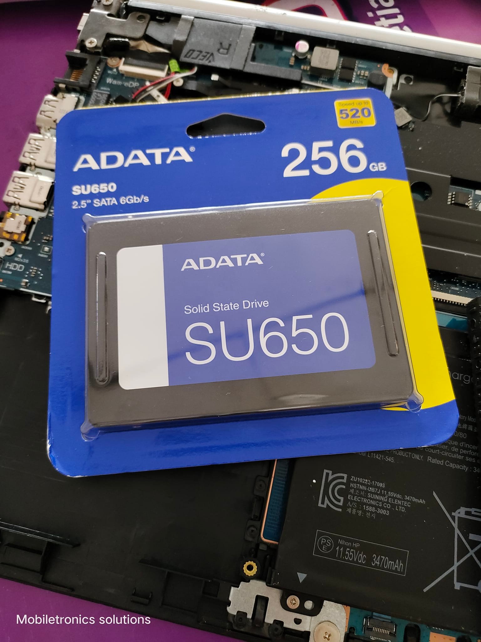 Upgrade SSD/RAM